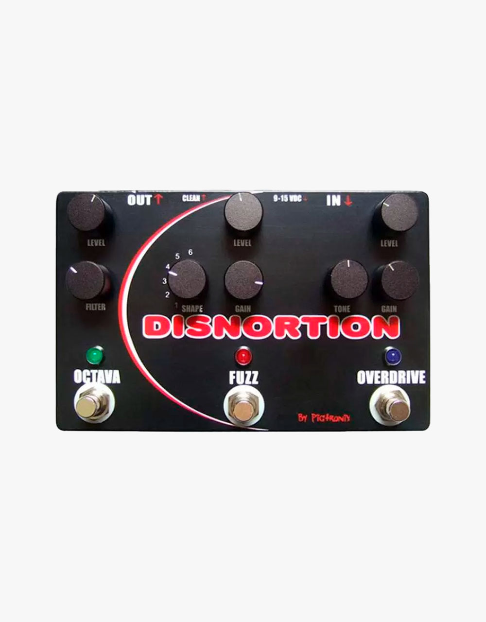 Гитарная педаль Pigtronix OFO Disnortion-Octave FUZZ Overdrive - купить в "Гитарном Клубе"