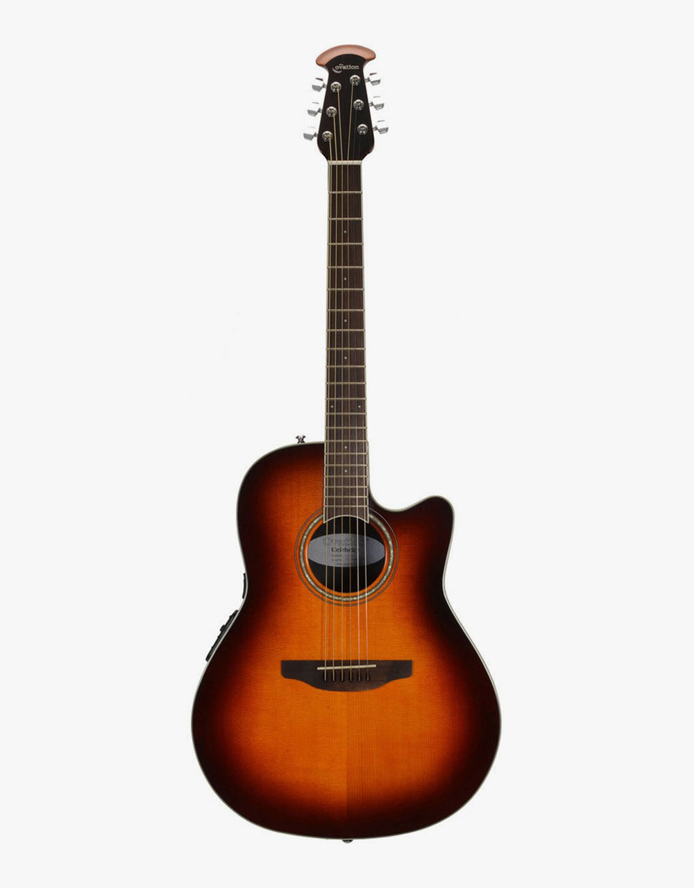 Электроакустическая гитара Ovation CS24-1 Celebrity Standard Mid Cutaway Sunburst - купить в "Гитарном Клубе"