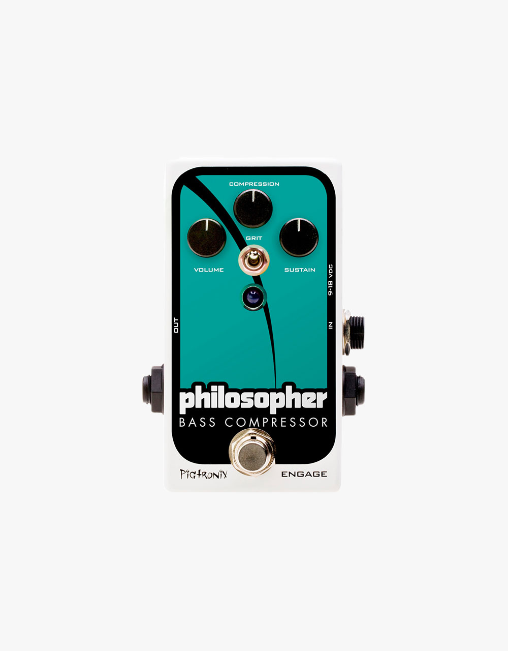Гитарная педаль Pigtronix PBC Bass Philosopher Compressor - купить в "Гитарном Клубе"