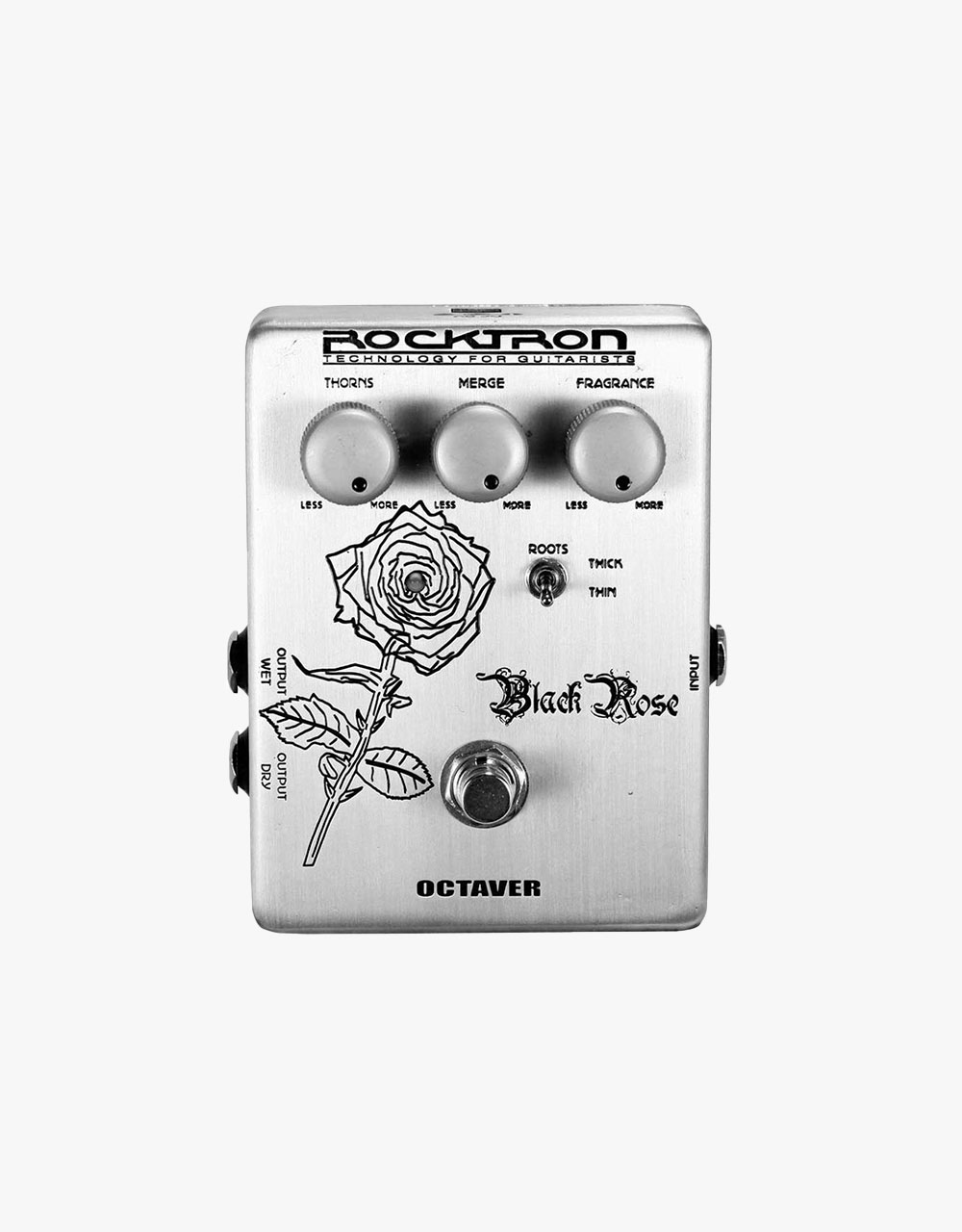 Гитарная педаль Rocktron Boutique Black Rose Octaver - купить в "Гитарном Клубе"