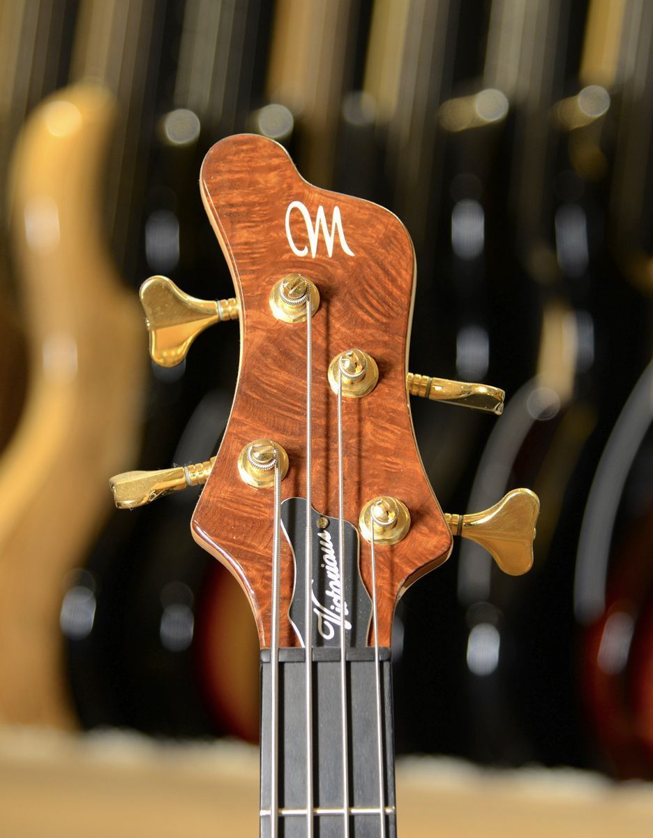 Бас-гитара Mayones Victorious 4 Custom Redwood NAT-G - купить в "Гитарном Клубе"