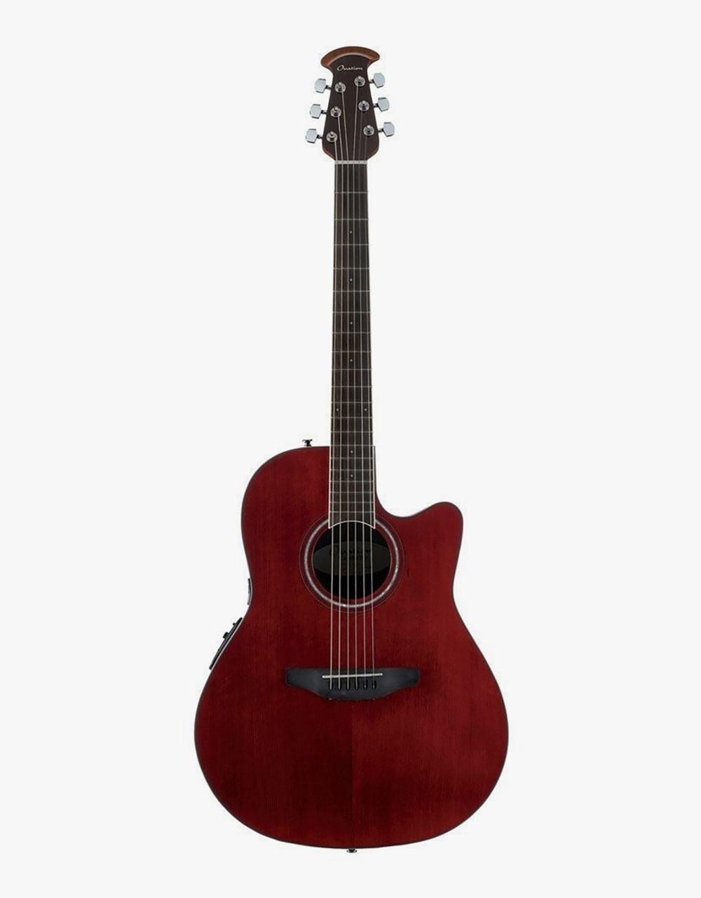 Электроакустическая гитара Ovation CS24-RR Celebrity Standard Mid Cutaway Ruby Red - купить в "Гитарном Клубе"