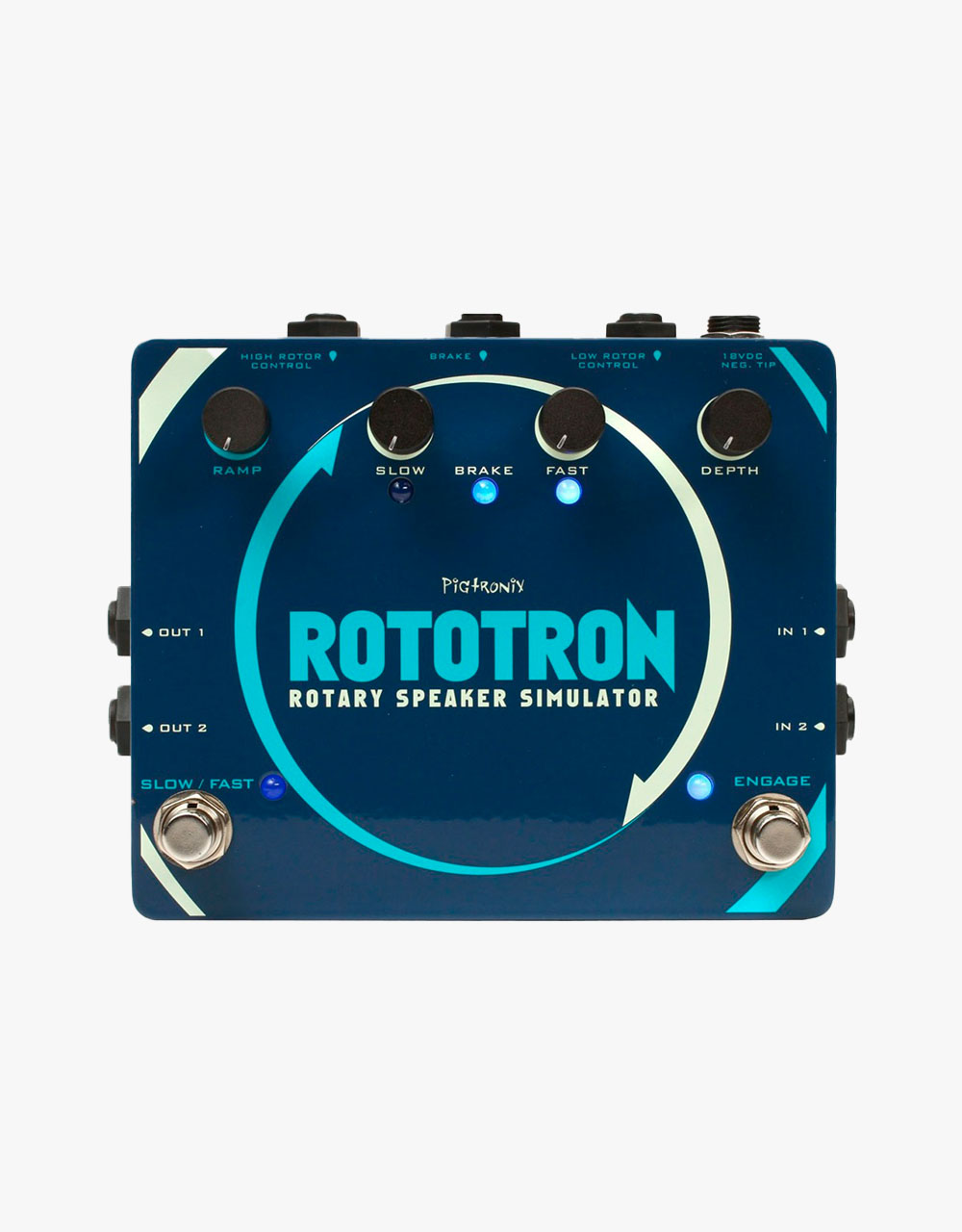 Гитарная педаль Pigtronix RSS Rototron Rotary Speaker Simulator - купить в "Гитарном Клубе"