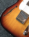 Электрогитара G&L ASAT Classic Bluesboy Semi-Hollow 3-Tone Sunburst MP - купить в "Гитарном Клубе"