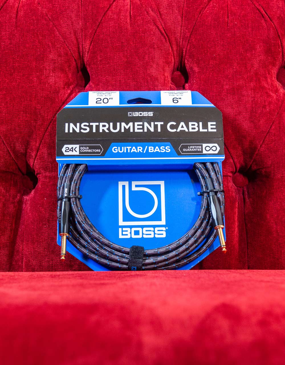 Инструментальный кабель Boss BIC-20 - купить в "Гитарном Клубе"