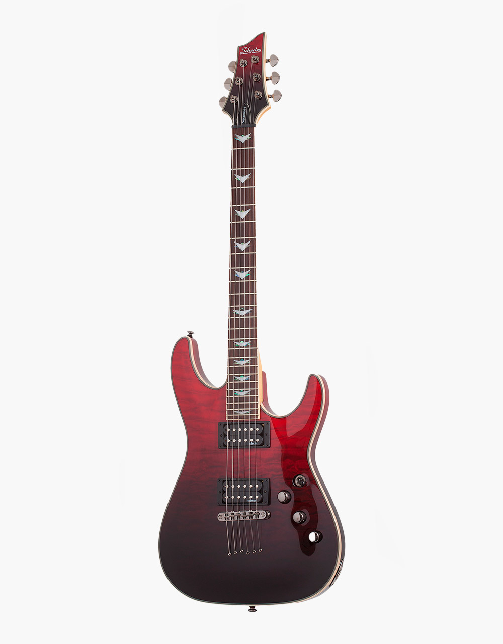Электрогитара Schecter Omen Extreme-6 Bk/Rd Fadeburst - купить в "Гитарном Клубе"