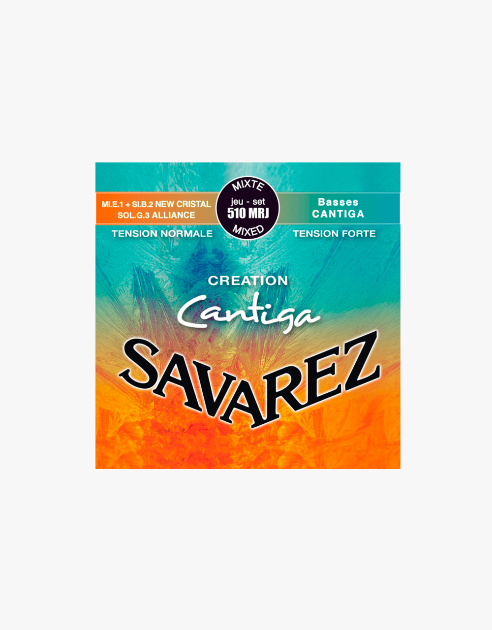 Струны для классической гитары Savarez 510 MRJ Creation Cantiga Blue/Red Mixed Tension - купить в "Гитарном Клубе"