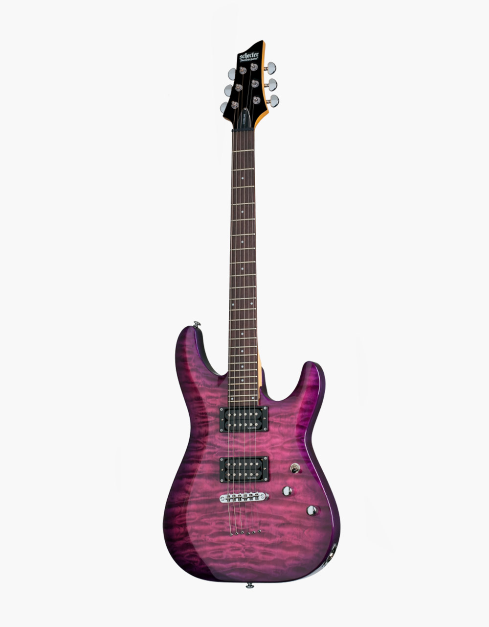 Электрогитара Schecter C-6 Plus Electric Magenta - купить в "Гитарном Клубе"