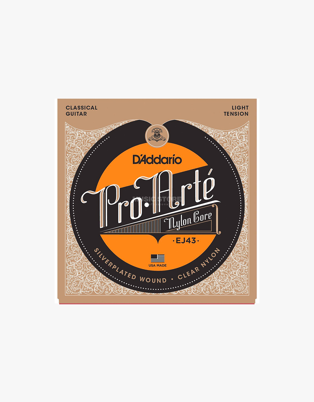 Струны для классической гитары D’Addario EJ43 Light Tension - купить в "Гитарном Клубе"