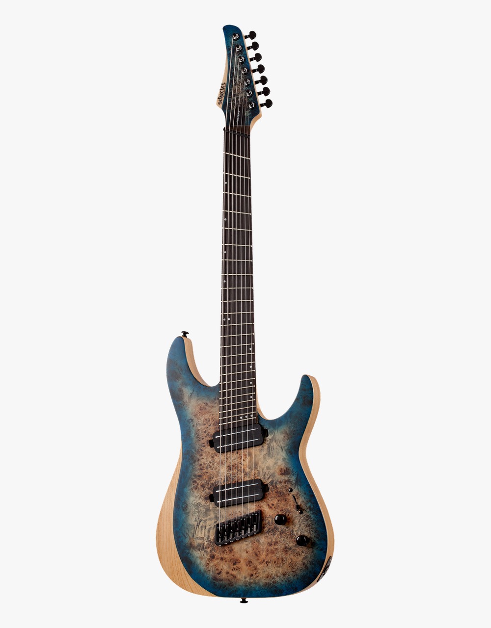 Электрогитара Schecter REAPER-7 MULTI-SCALE, Sky Burst - купить в "Гитарном Клубе"