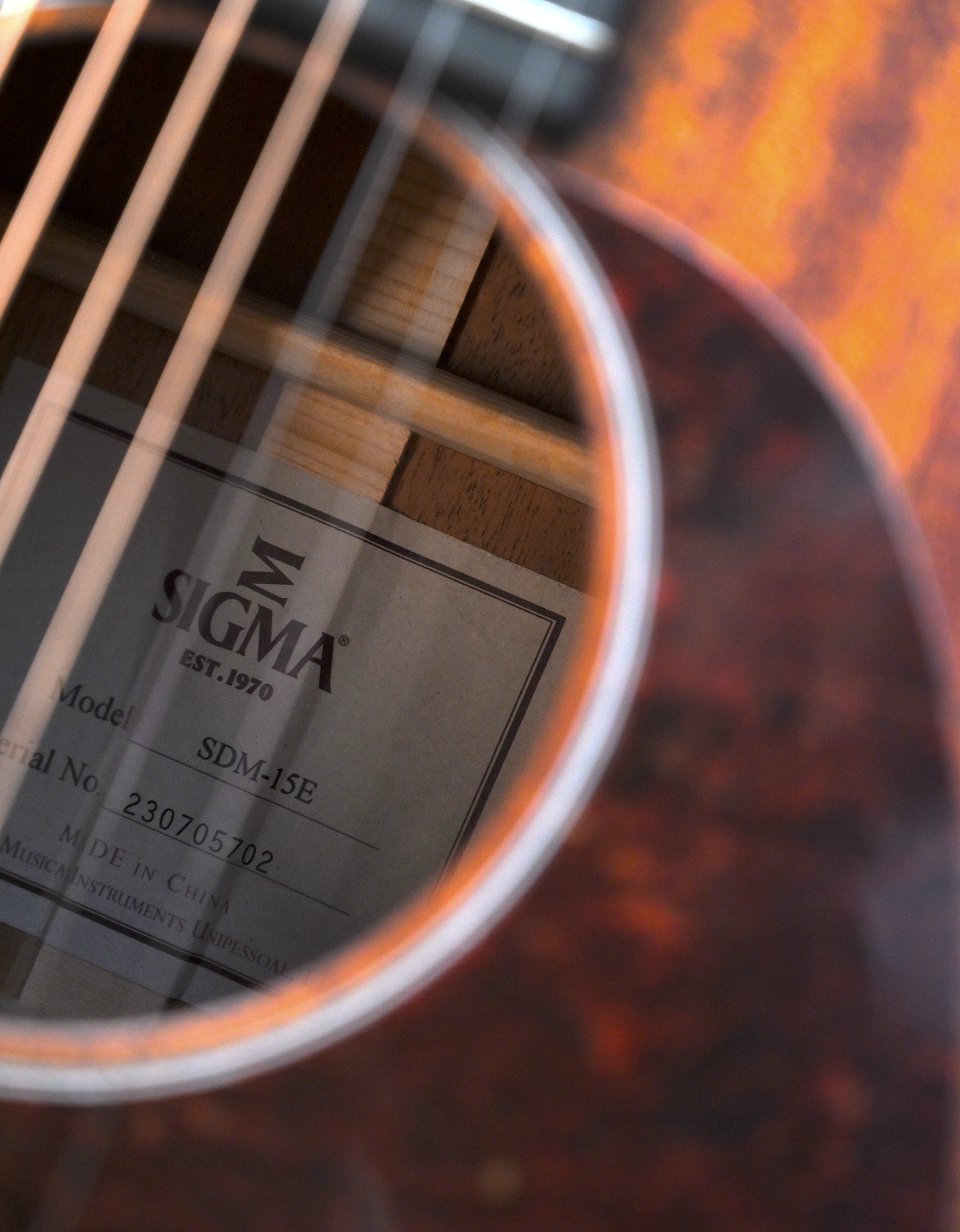 Электроакустическая гитара Sigma SDM-15E - купить в "Гитарном Клубе"