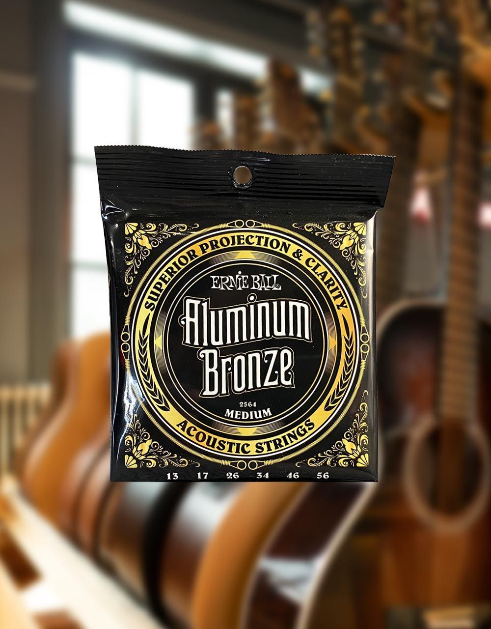 Струны для акустической гитары Ernie Ball 2564, 13-56 - купить в "Гитарном Клубе"