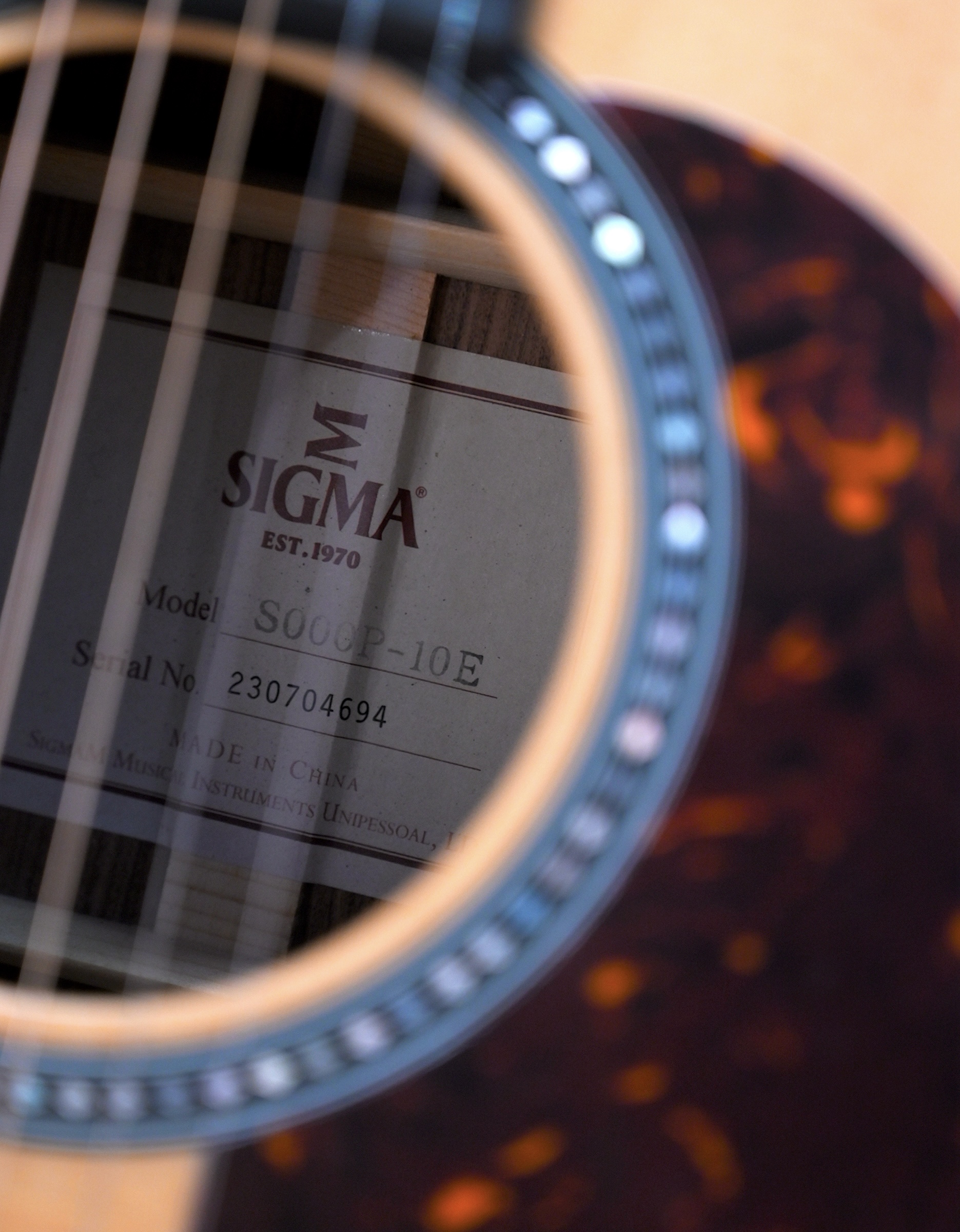 Электроакустическая гитара Sigma S000P-10E - купить в "Гитарном Клубе"