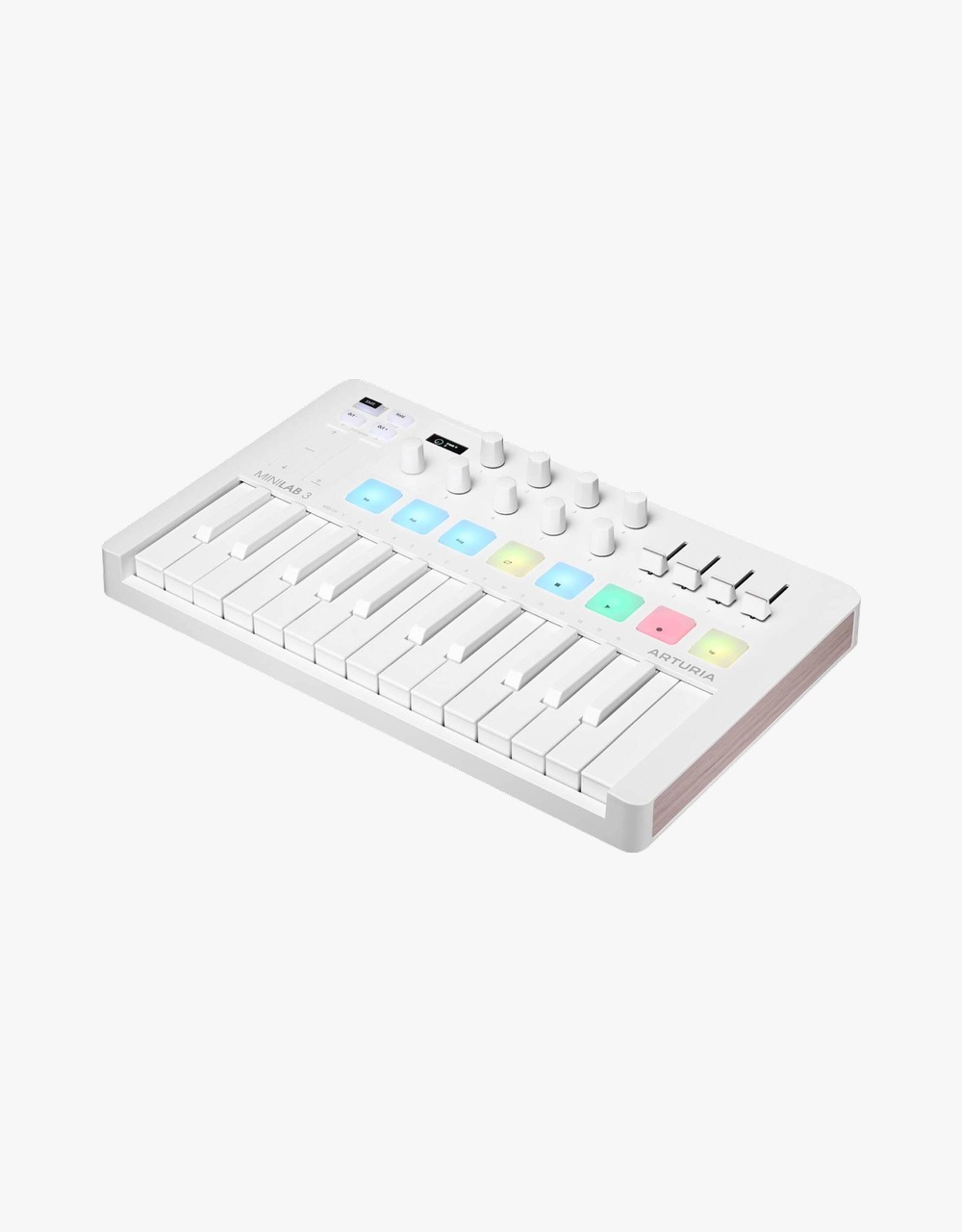 MIDI-контроллер Arturia MiniLAB 3 Alpine White - купить в "Гитарном Клубе"