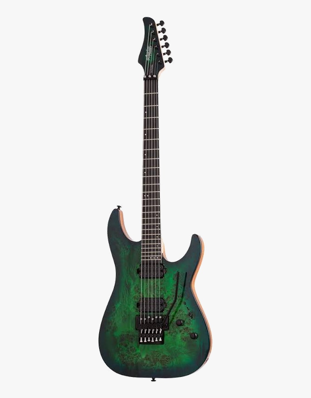 Электрогитара Schecter C-6 FR PRO, Aqua Burst - купить в "Гитарном Клубе"