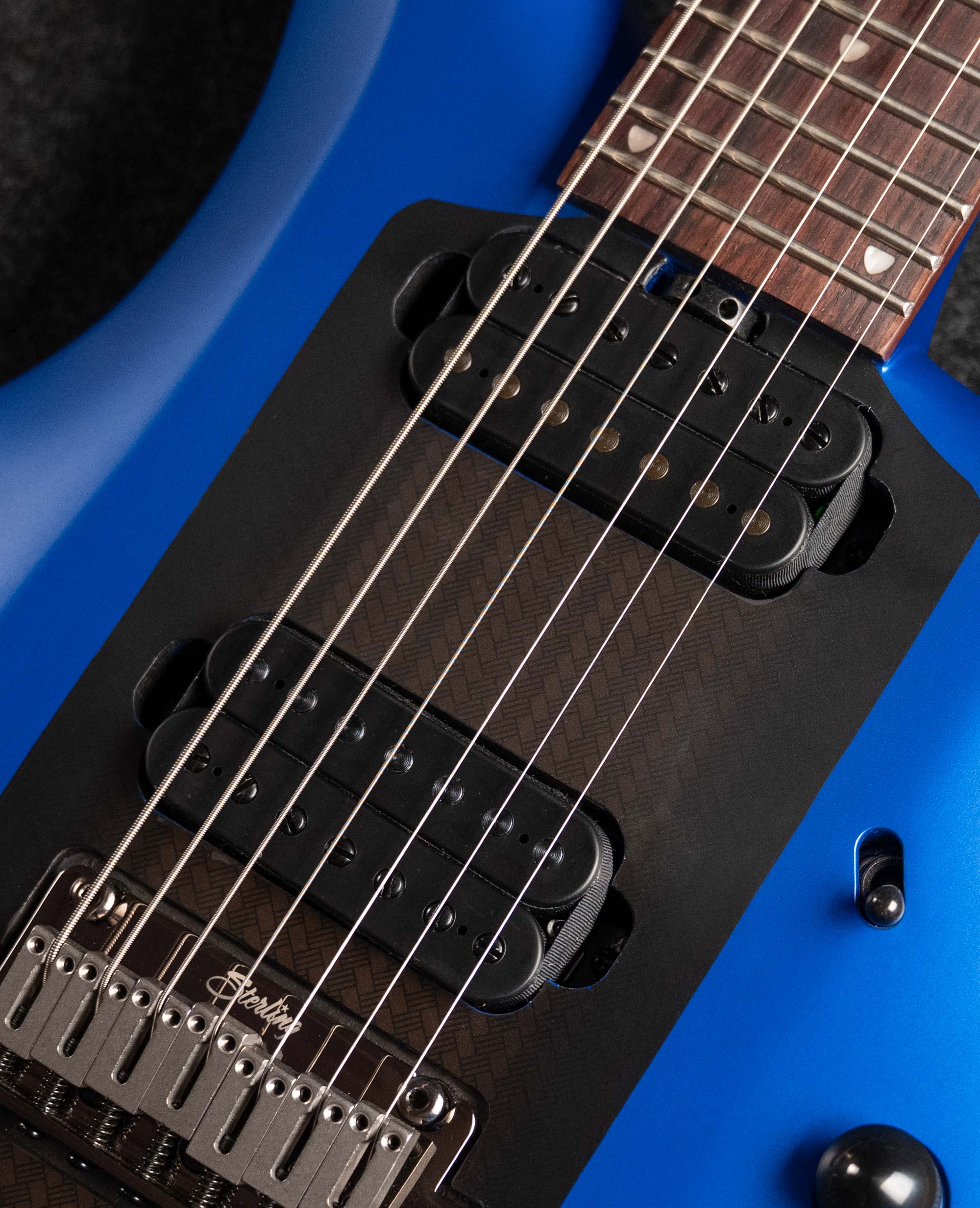 Электрогитара Sterling Majesty in Siberian Sapphire 7, John Petrucci Signature - купить в "Гитарном Клубе"