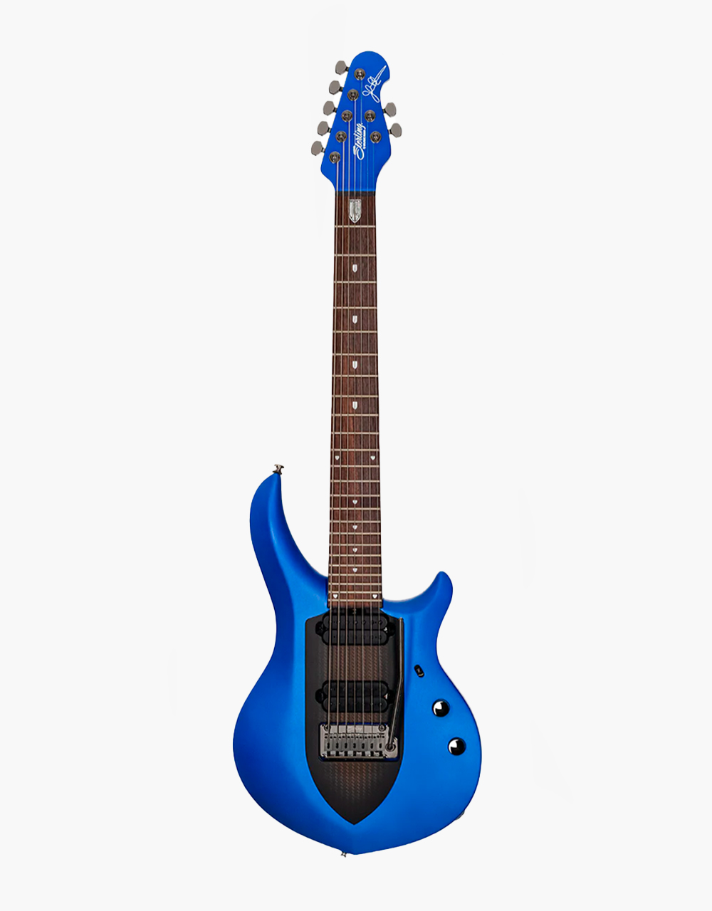 Электрогитара Sterling Majesty in Siberian Sapphire 7, John Petrucci Signature - купить в "Гитарном Клубе"