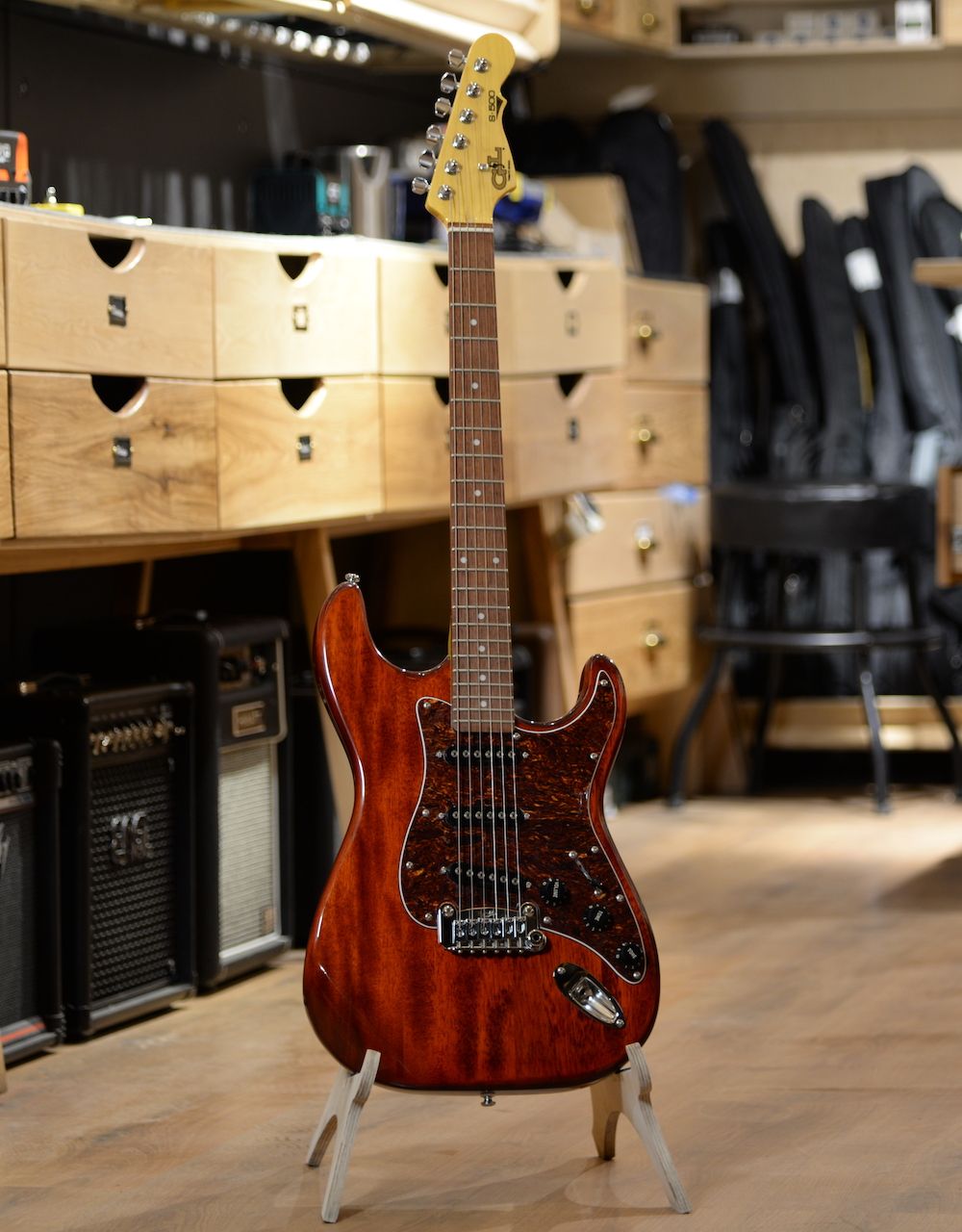 Электрогитара G&L Tribute S-500 Irish Ale RW - купить в "Гитарном Клубе"