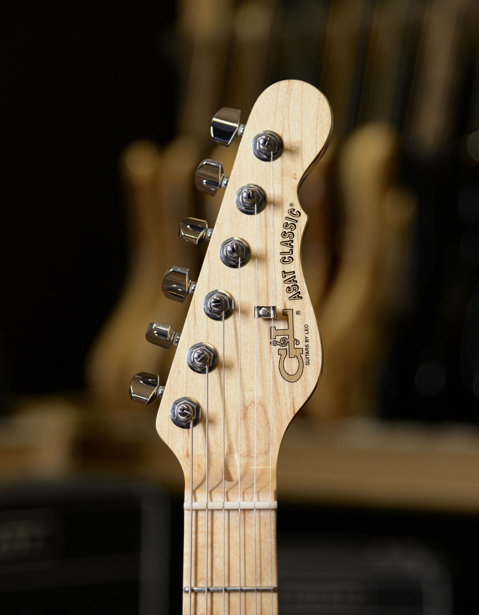 Электрогитара G&L FD ASAT Classic Bluesboy 3-Tone Sunburst MP - купить в "Гитарном Клубе"