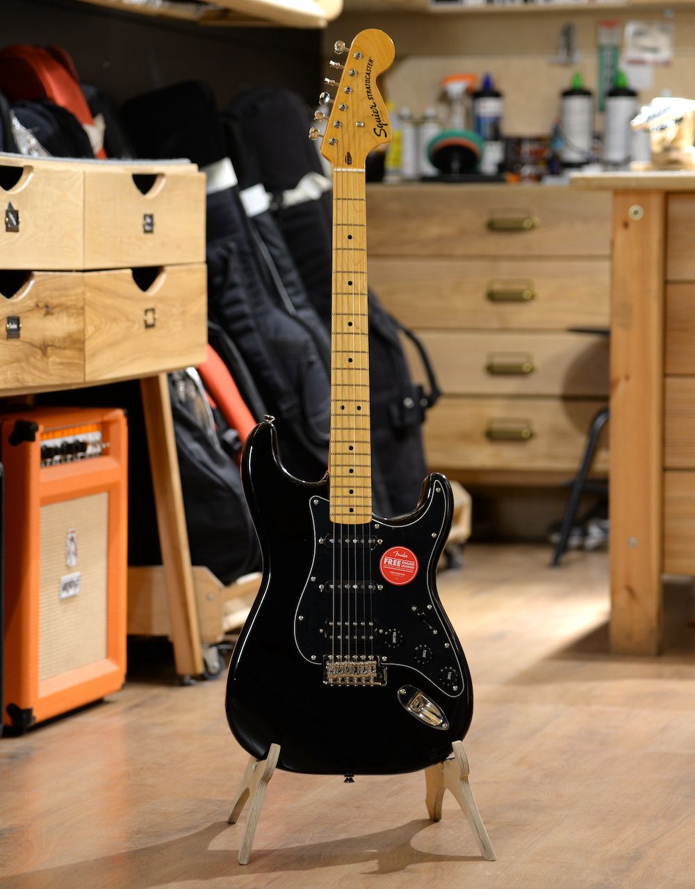 Электрогитара Squier Classic Vibe '70s Stratocaster HSS MN Black