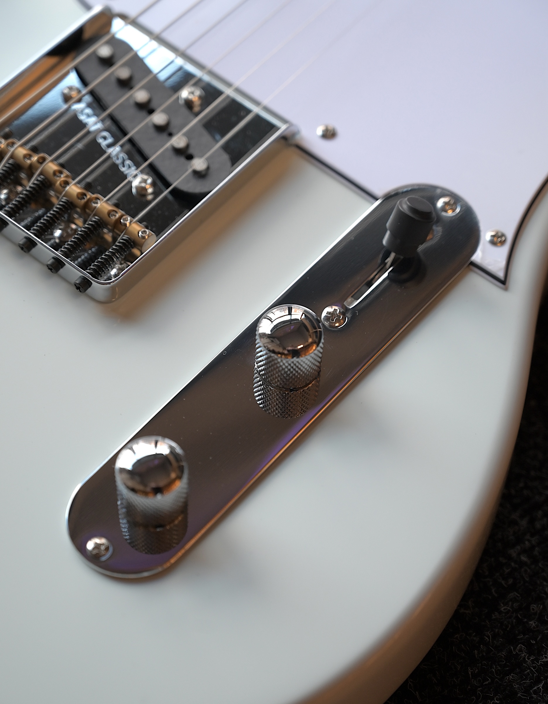 Электрогитара G&L Tribute ASAT Classic Alnico Sonic Blue Poplar MP - купить в "Гитарном Клубе"