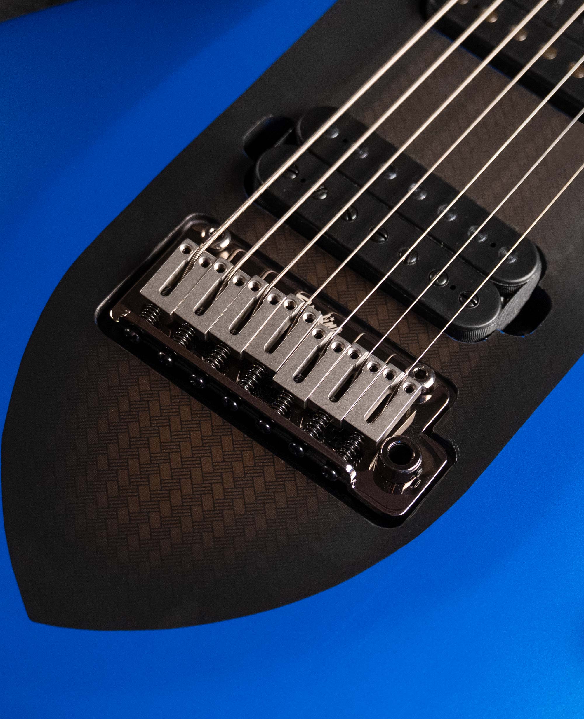 Электрогитара Sterling Majesty in Siberian Sapphire 7, John Petrucci Signature - купить в "Гитарном Клубе"