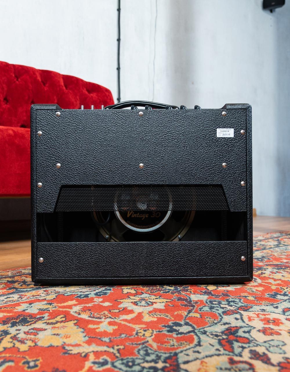 Ламповый комбоусилитель для электрогитары Yerasov Classic 50, 1х12" Celestion Vintage 30, 50Вт - купить в "Гитарном Клубе"