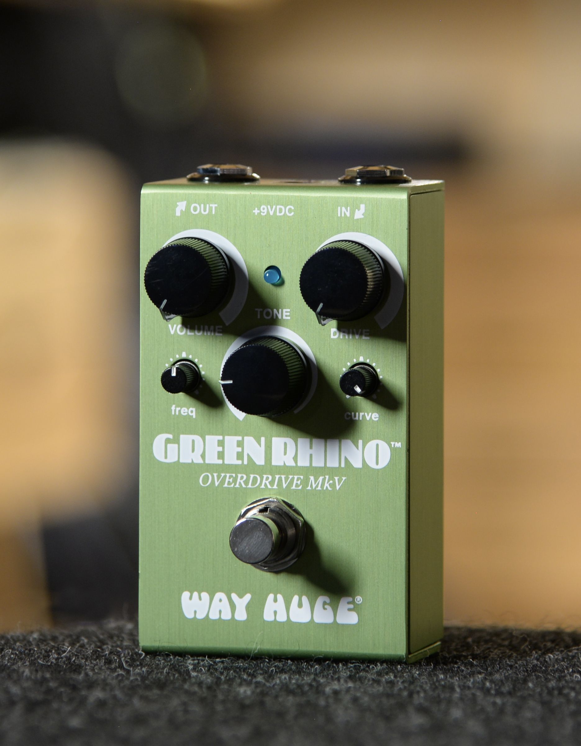 Гитарная педаль Dunlop WM22 Way Huge Smalls Green Rhino Fuzz - купить в "Гитарном Клубе"