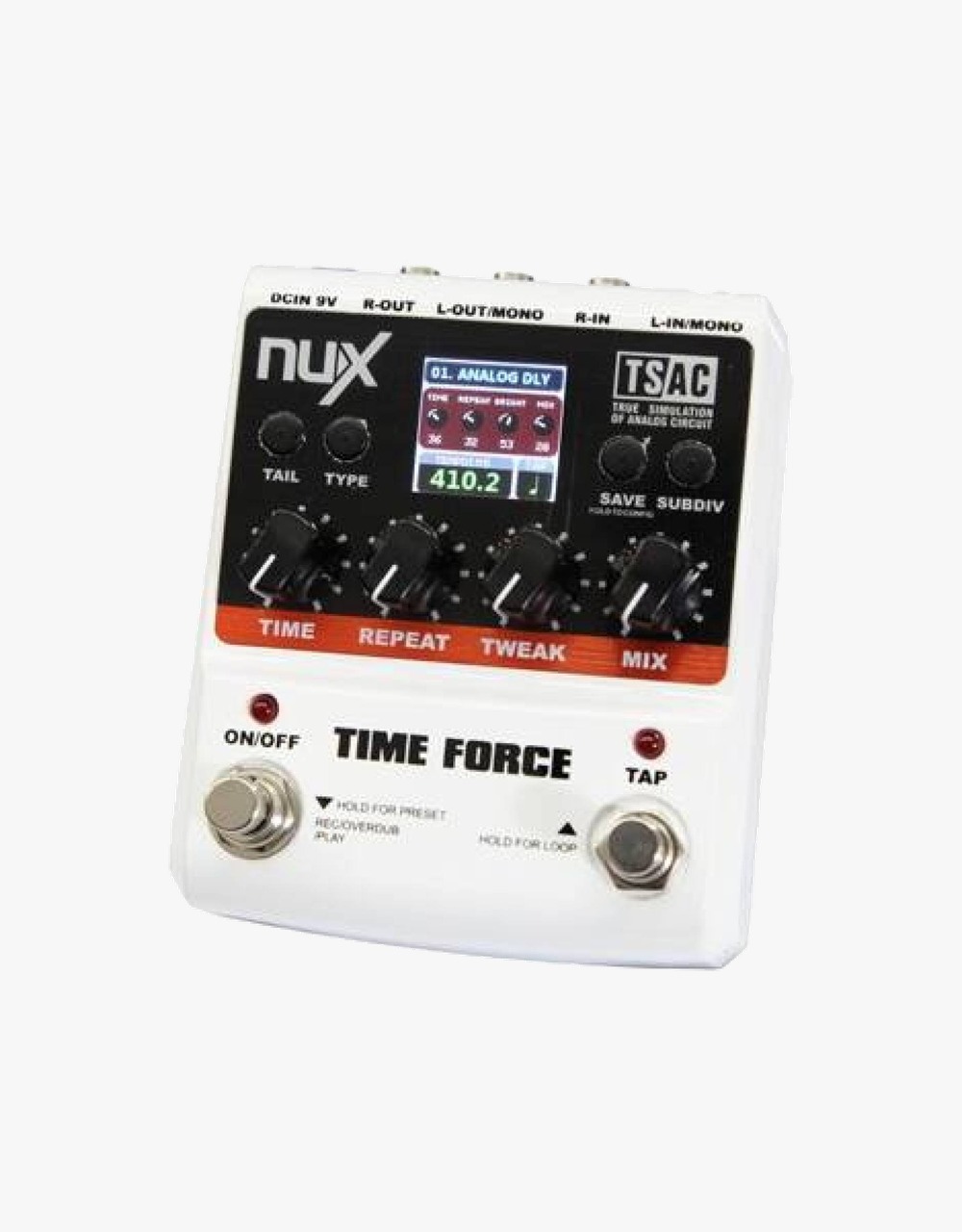 Гитарная педаль NUX TIME FORCE - купить в "Гитарном Клубе"