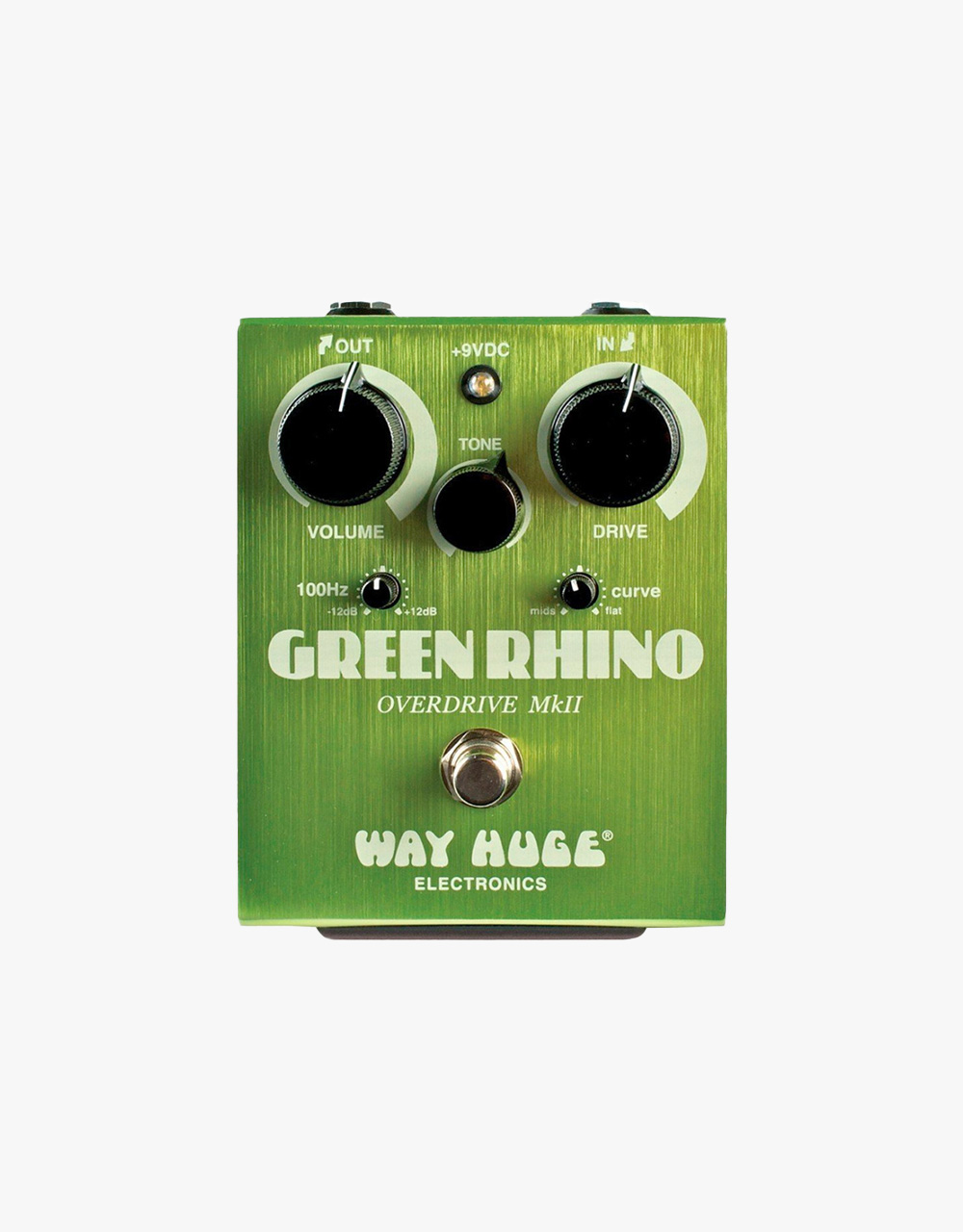 Гитарная педаль Dunlop Way Huge WHE202 Green Rhino Overdrive - купить в "Гитарном Клубе"