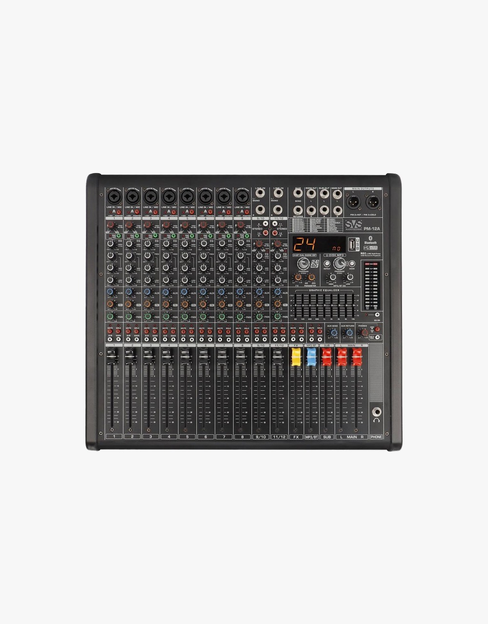 Микшер SVS Audiotechnik PM-12A - купить в "Гитарном Клубе"