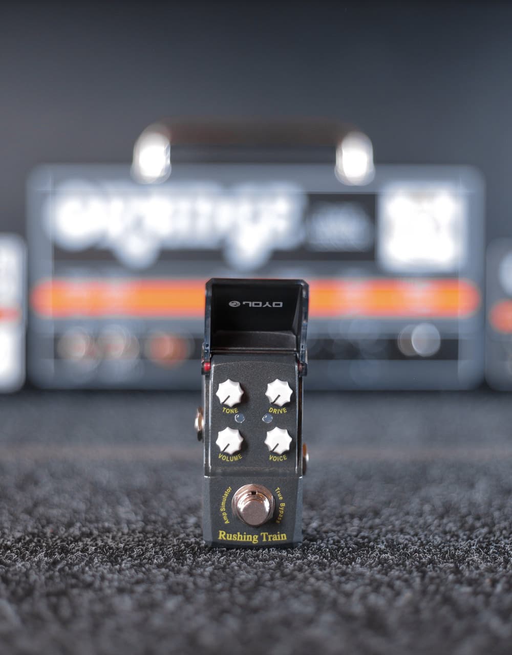 Гитарная педаль JOYO JF-306, Rushing Train Amp Sim - купить в "Гитарном Клубе"