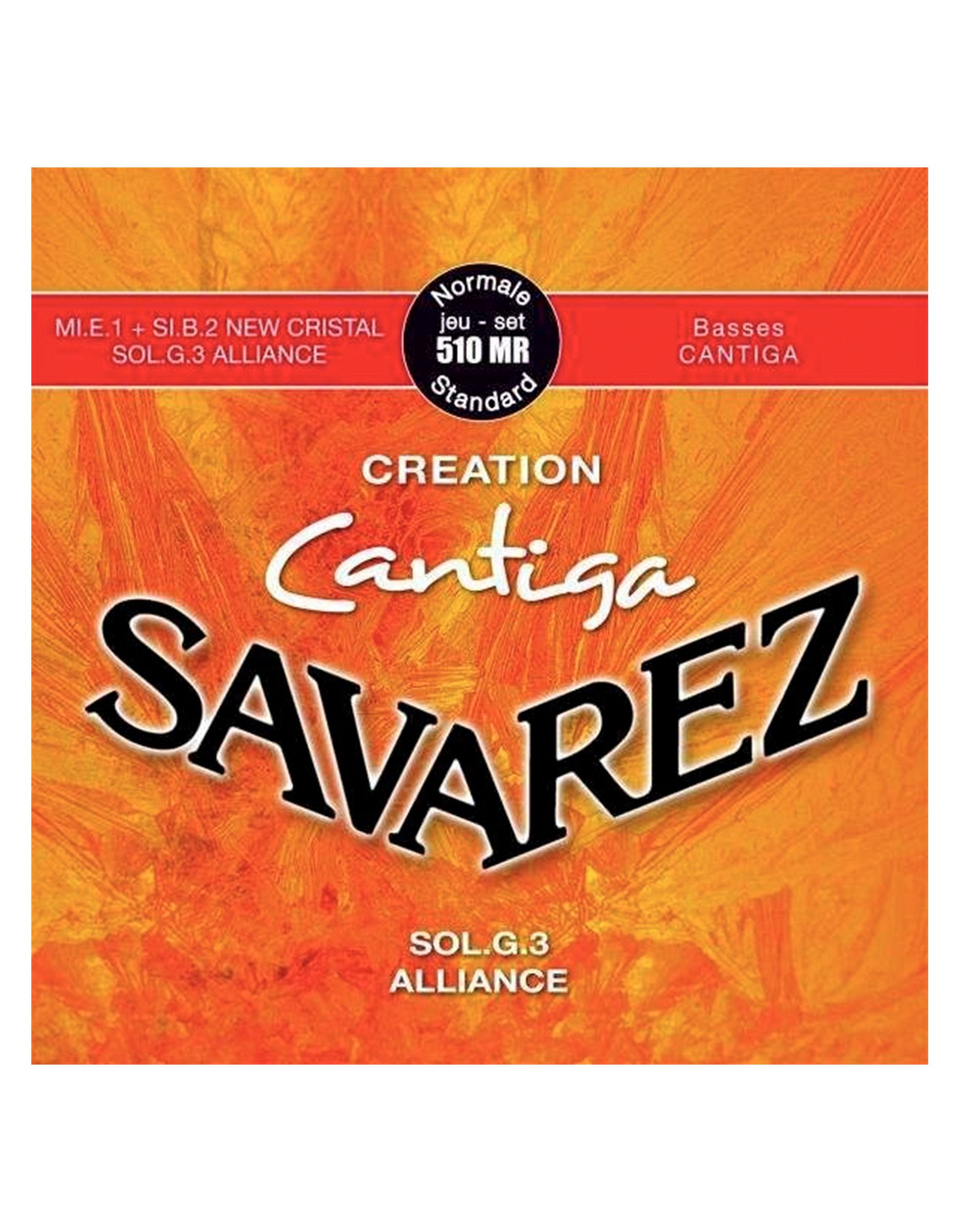 Струны для классической гитары Savarez 510 MR Creation Cantiga Red Normal Tension - купить в "Гитарном Клубе"