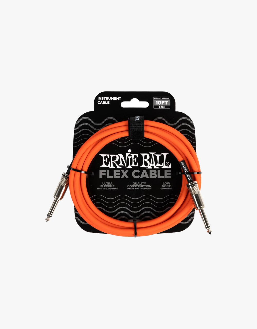 Инструментальный кабель Ernie Ball 6416, 3 м - купить в "Гитарном Клубе"