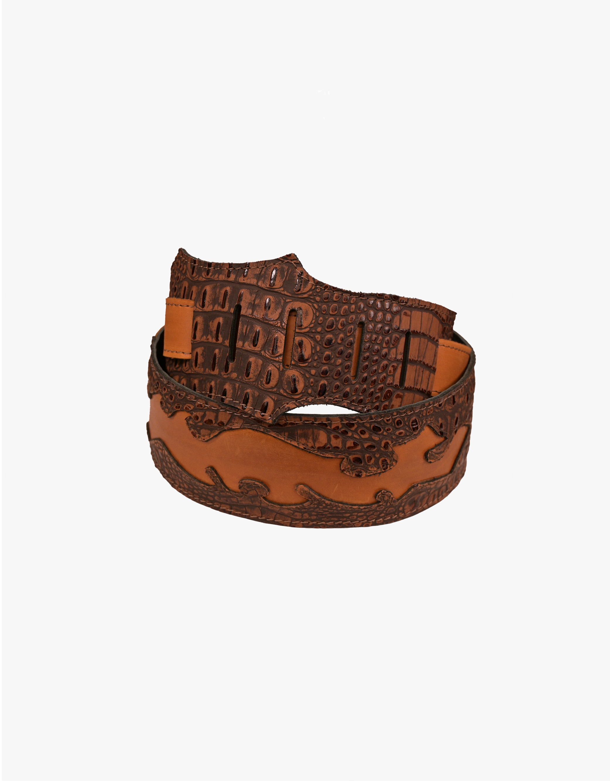 Ремень для электрогитары Vladimir Burov Custom Shop, кожа - купить в "Гитарном Клубе"