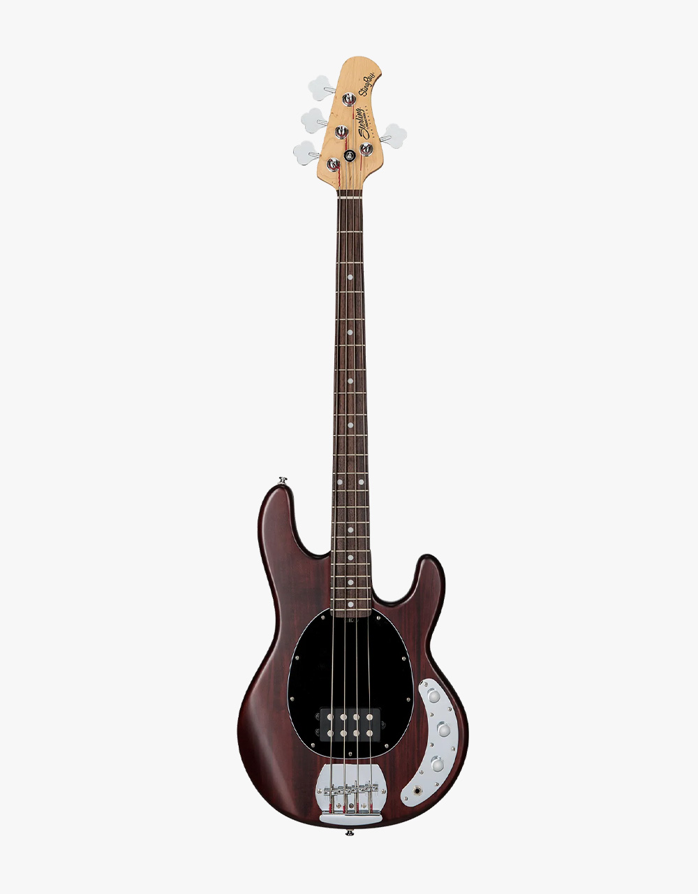Бас-гитара Sterling StingRay ST-RAY4-WS, Walnut Satin - купить в "Гитарном Клубе"