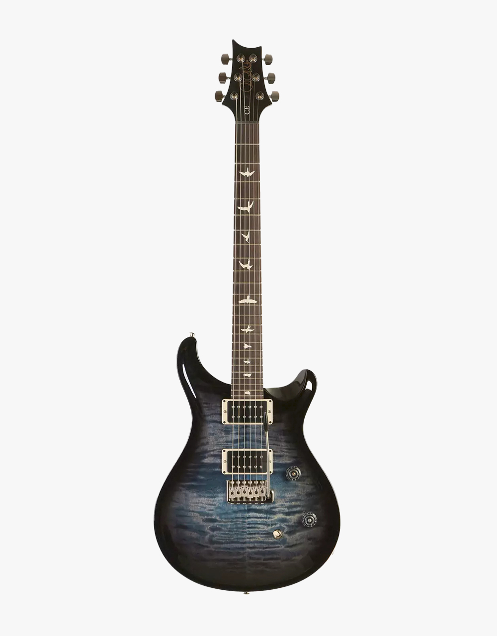 Электрогитара PRS CE24 SEMI-HOLLOW CC BM SMOKEBURST BLACKOUT NECK - купить в "Гитарном Клубе"
