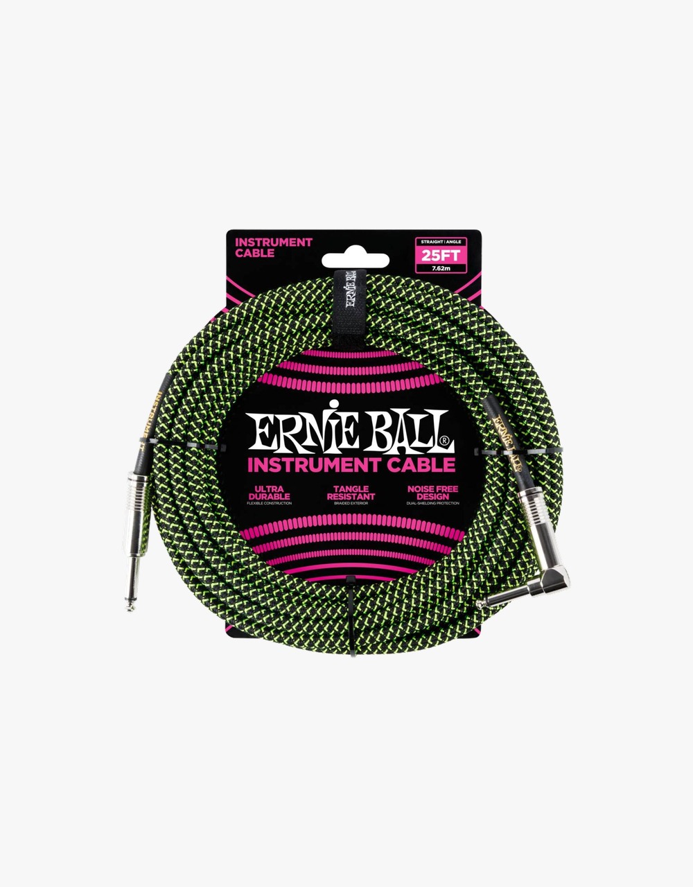 Инструментальный кабель Ernie Ball 6066, 7.62 м - купить в "Гитарном Клубе"