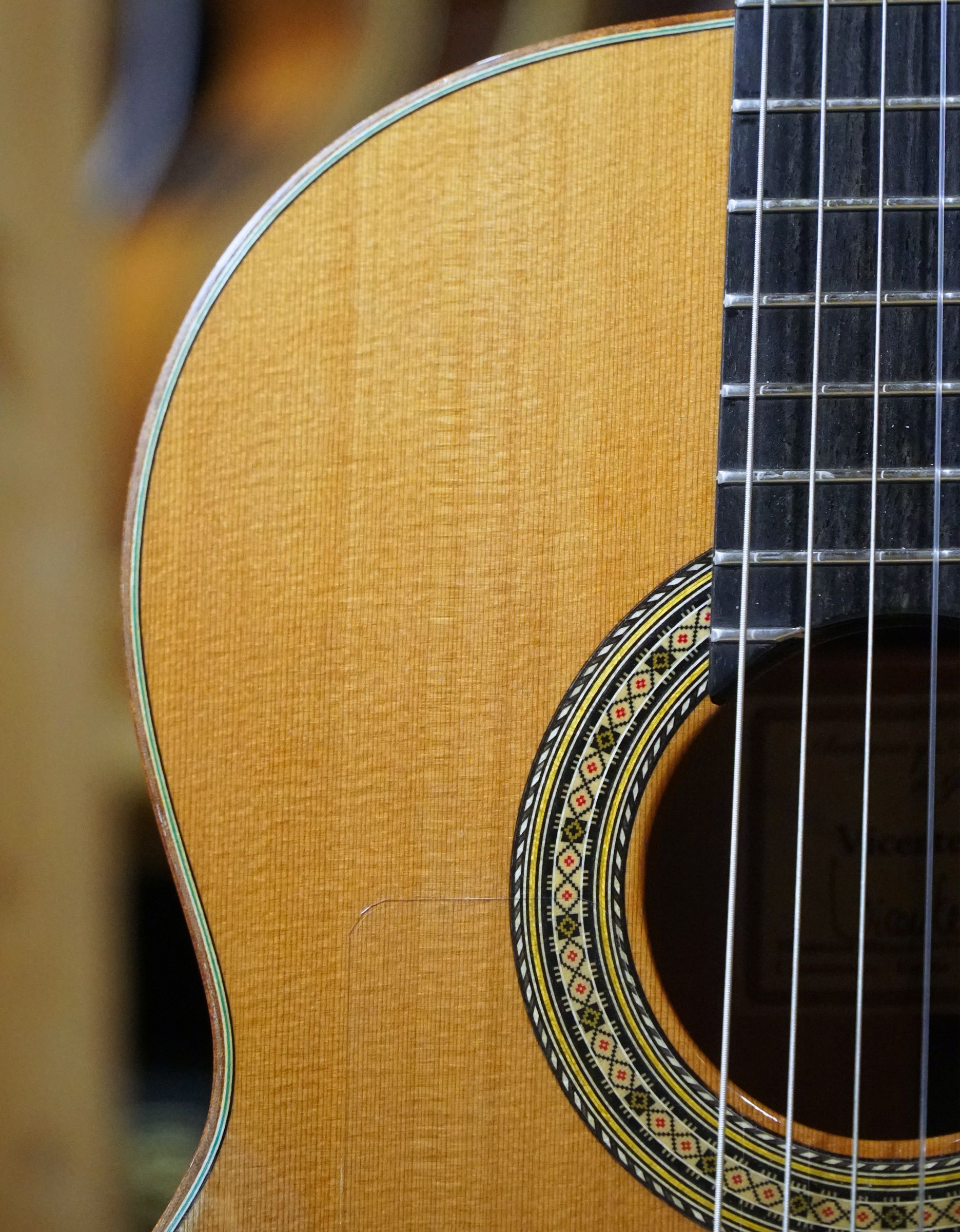 Фламенко гитара мастера Vicente Carillo 2019 г.в - купить в "Гитарном Клубе"