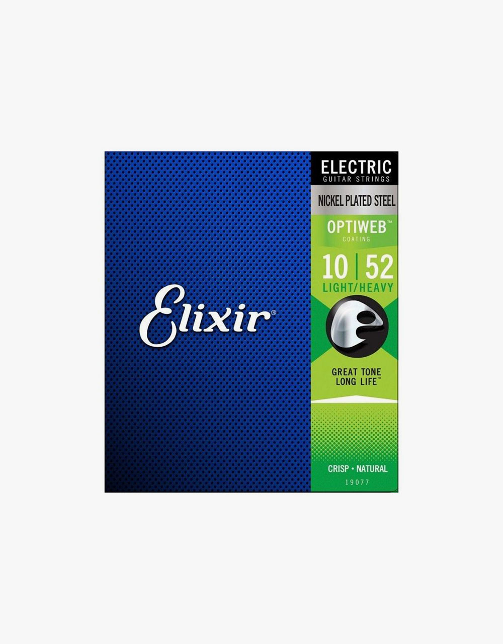 Струны для электрогитары Elixir 19077 Optiweb, 10-52 - купить в "Гитарном Клубе"