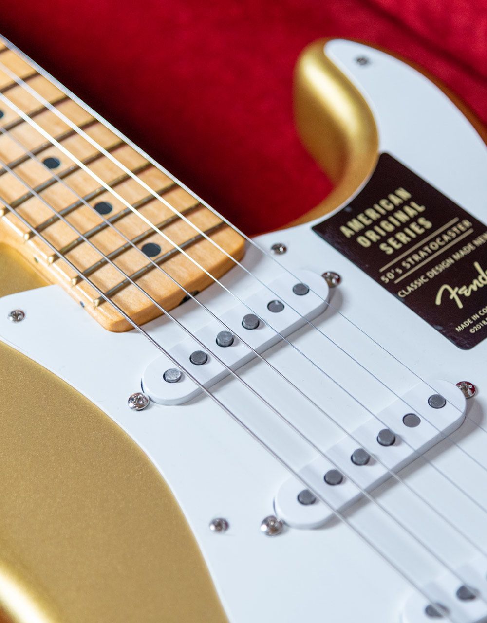 Электрогитара Fender American Original '50s Stratocaster Aztec