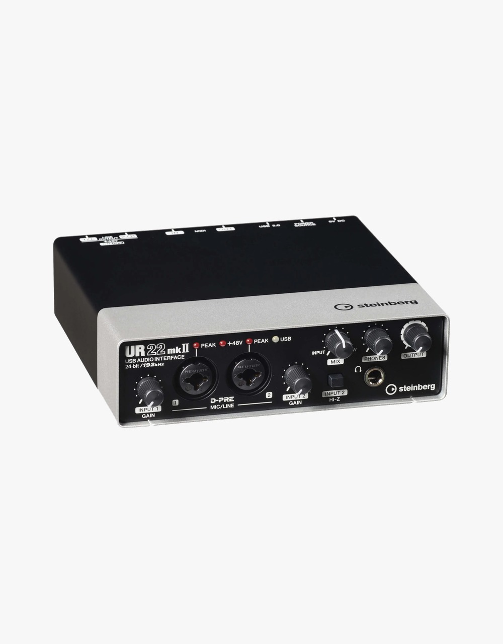 Аудиоинтерфейс Steinberg UR22MKII - купить в "Гитарном Клубе"