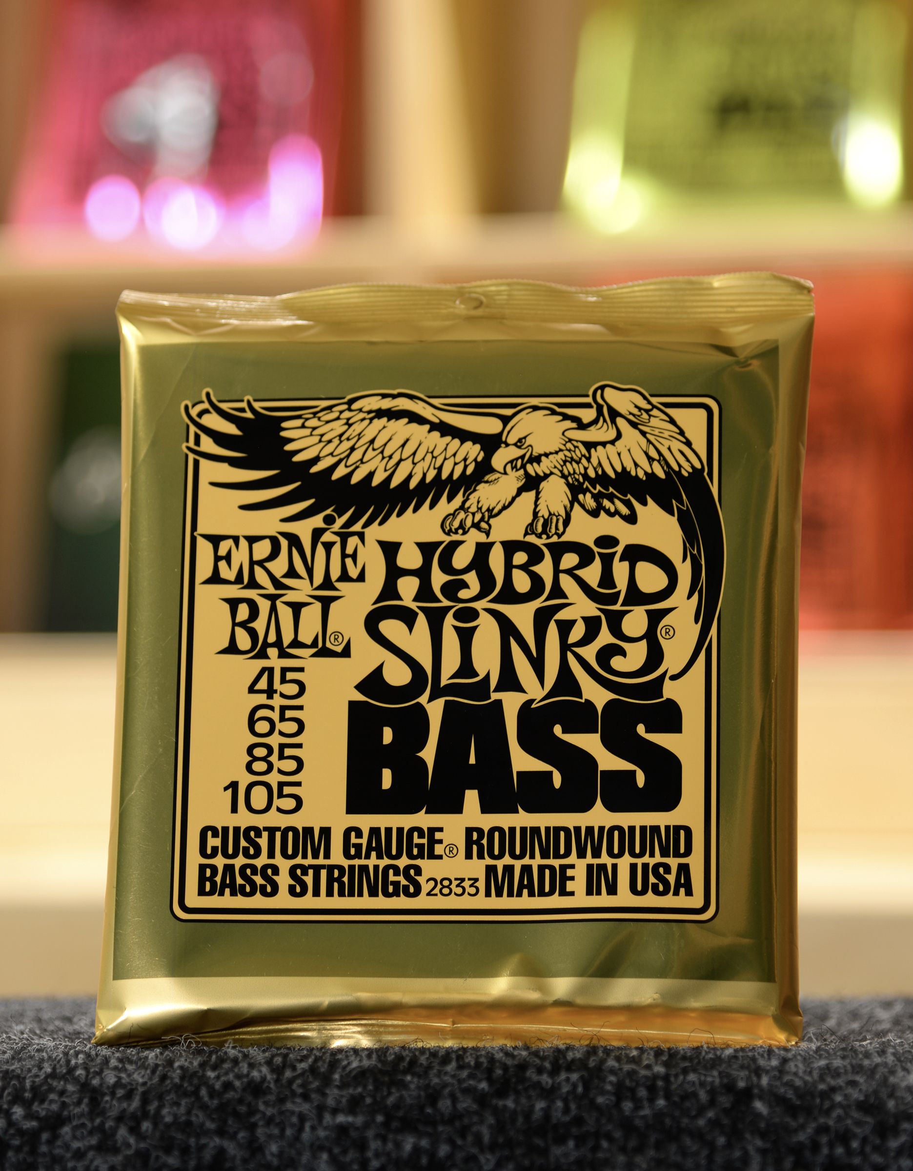 Струны для бас-гитары Ernie Ball 2833 Nickel Wound Bass Hybrid Slinky, 45-105 - купить в "Гитарном Клубе"
