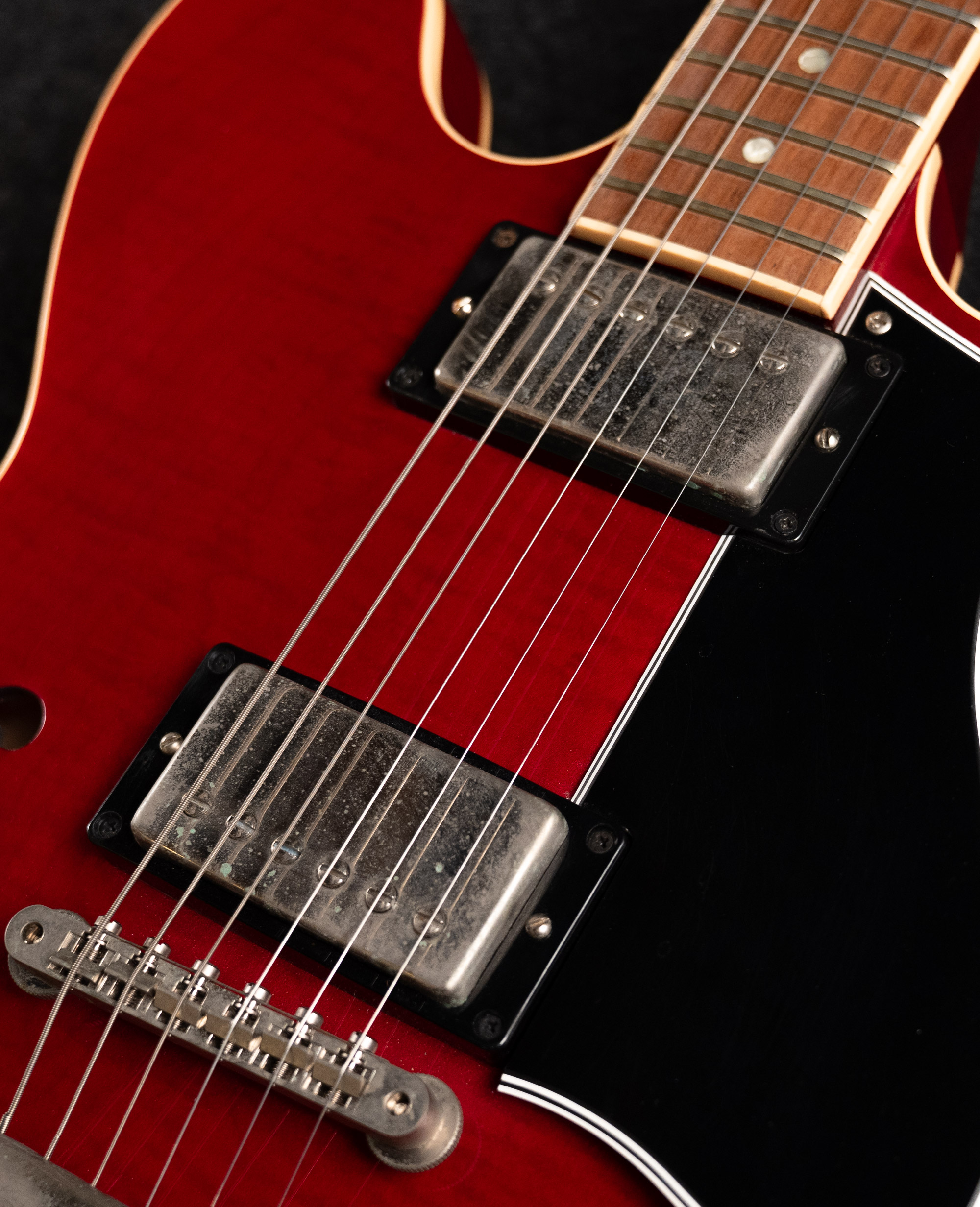 Электрогитара Gibson ES-335 Dots Cherry, 2008 - купить в "Гитарном Клубе"