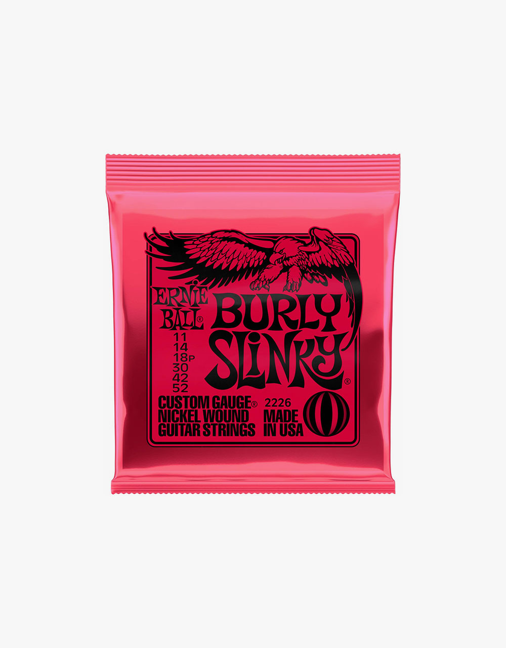 Струны для электрогитары Ernie Ball 2226 Slinky Burly, 11-52 - купить в "Гитарном Клубе"
