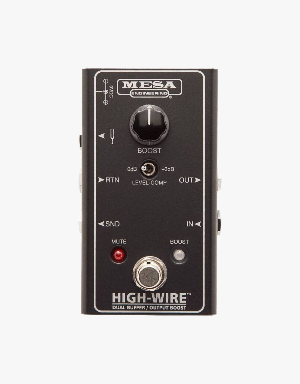Гитарная педаль MESA BOOGIE HIGH-WIRE DUAL BUFFER & OUTPUT BOOST - купить в "Гитарном Клубе"