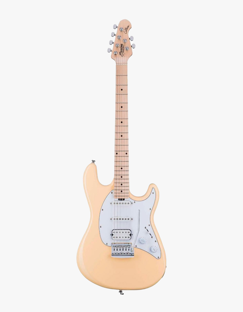 Электрогитара Sterling Cutlass HSS Vintage Cream - купить в "Гитарном Клубе"
