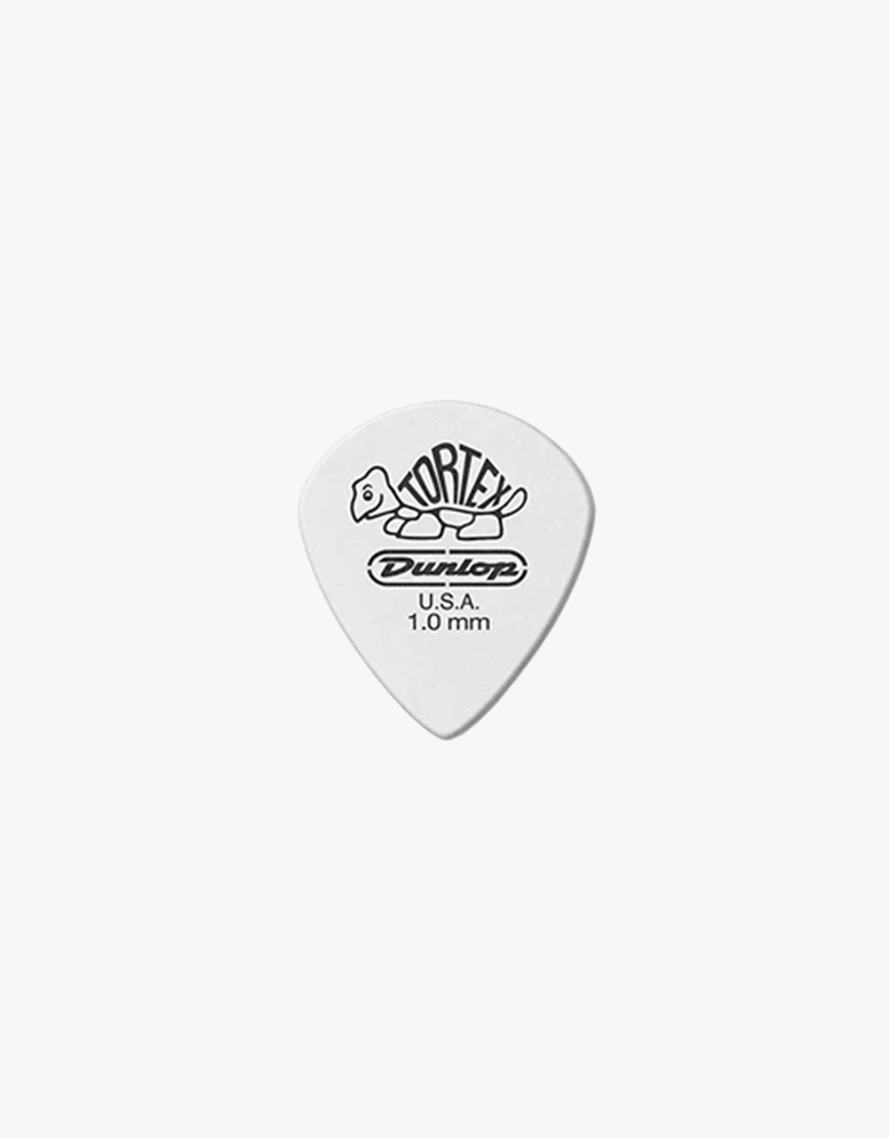 Медиатор Dunlop 478R1.0 Tortex White Jazz III - купить в "Гитарном Клубе"