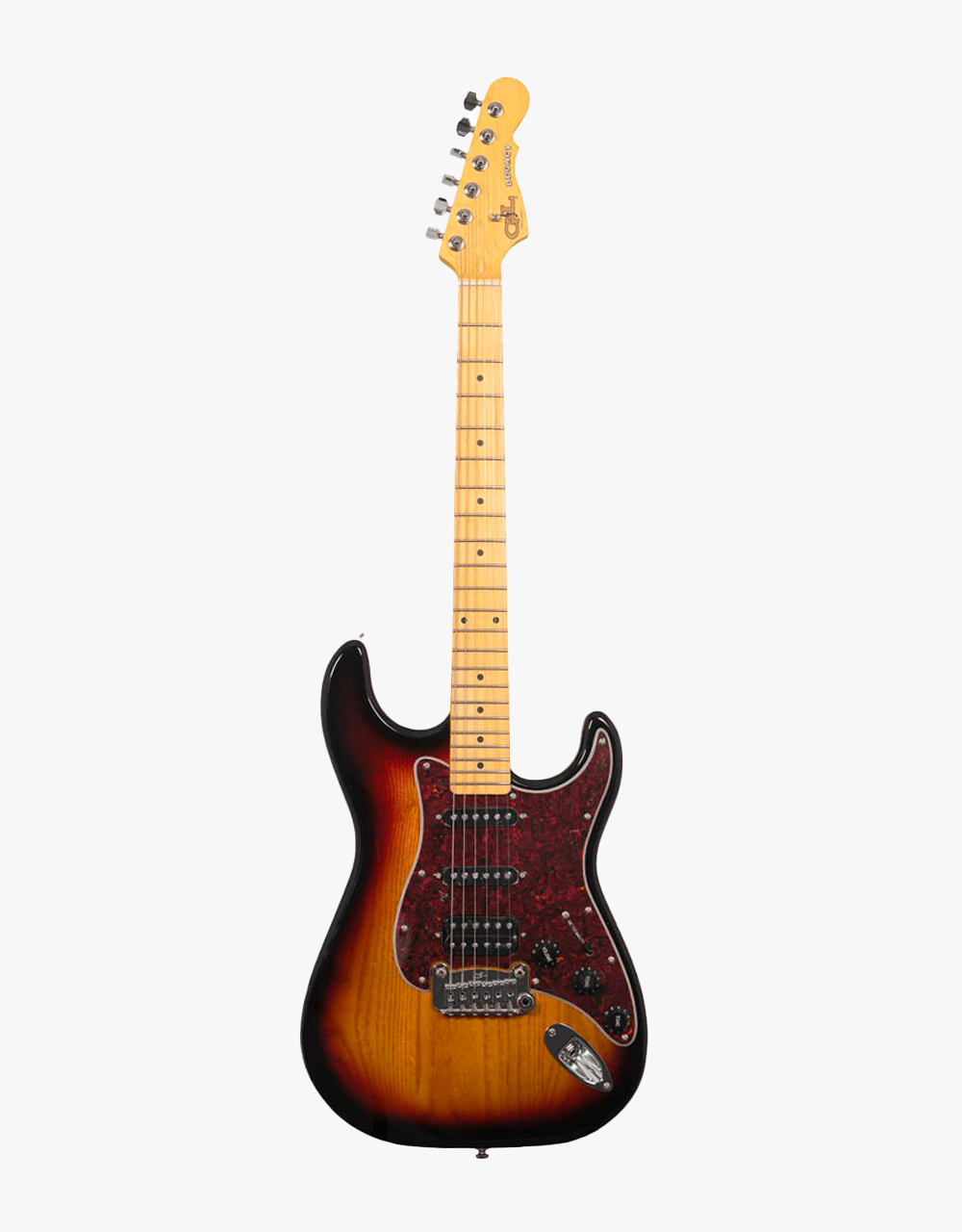 Электрогитара G&L Tribute Legacy HB 3-Tone Sunburst MP - купить в "Гитарном Клубе"