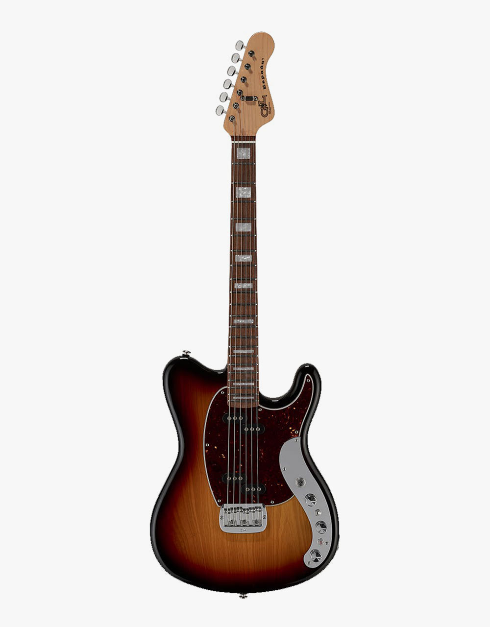 Электрогитара G&L CLF Espada 3-Tone Sunburst CR - купить в "Гитарном Клубе"